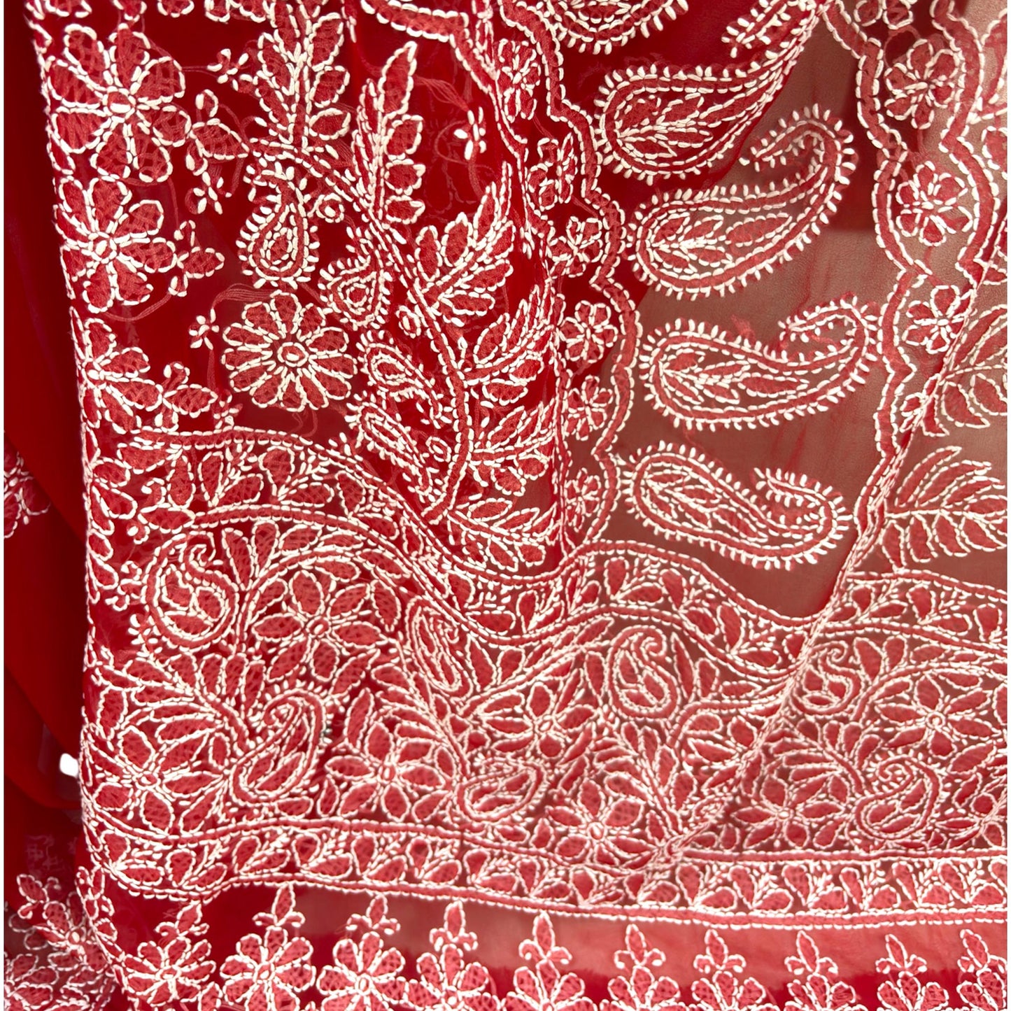 Tepchi Chikankari Saree